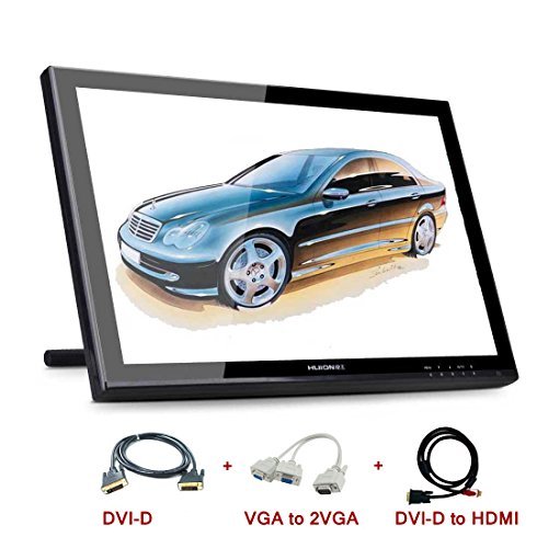 Huion 18.95" 5080 LPI Professionelle Zeichnung Grafiktabletts PC 2048 Levels Pen-Monitor Bildschirmauflösung 1440 × 900 Kompatibel mit Apple MacBook Air Pro iMac mit DVI D VGA HDMI Kabel - GT-190 HD Cable