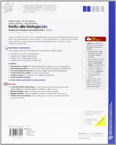 Libro Invito Alla Biologiablu Cellula Ed Evoluzione
