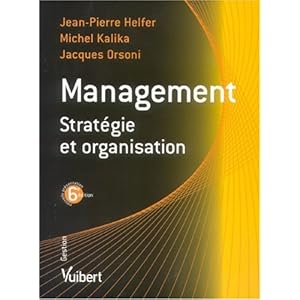 Management : Stratégie et organisation