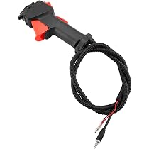 Poignée Débroussailleuse Avec Câble 114cm - Interrupteur Gâchette Pour Guidon 26mm - Pour Tondeuse Et Taille-Haie