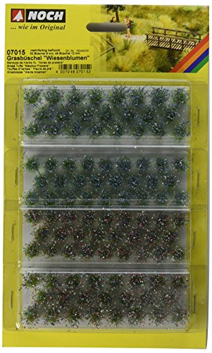 Preisvergleich Produktbild NOCH 07015 - Spielwaren, Grasbüschel Wiesenblumen