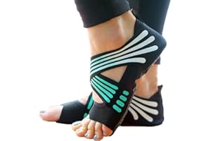 Chaussettes De Danse Tendance Pour Le Sport, Le Yoga Et La Danse - Chaussettes Antidérapantes Pour Femme - Chaussettes Séparées Des Doigts (gris Foncé, Taille Unique