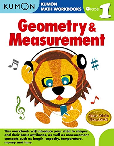 Geometry & Measurement, Grade 1 (Kumon Math Workbooks)