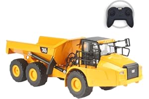 DIECAST MASTERS Carrera - 37025004 - Carrera 1:24 RC CAT 745 Articulated Truck