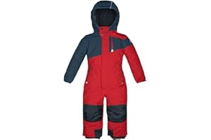 Killtec Kinder Skioverall wasserdicht 10.000 mm Wassersäule - winddicht, atmungsaktiv, warm - Knie, Po und Bein verstärkt