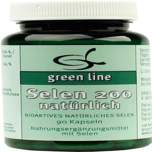 Selenium 200 Natural Capsules Pack of 90 Capsules