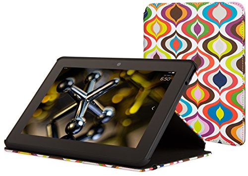 Jonathan Adler Hülle für Kindle Fire HDX (3. Generation - 2013 Modell), Bargello Waves