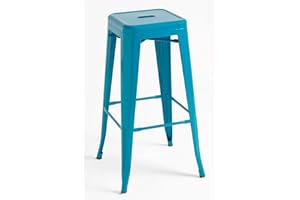 Regalos Miguel - Taburetes Altos - Taburete Torix Alto - Verde Azulado