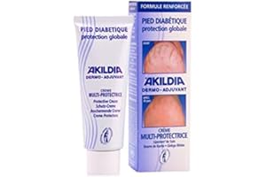 ASEPTA Akildia Crème de protection pour pied diabétique 75 ml Lot de 2 tubes
