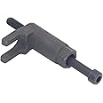 Jiawu Fuel Injector Removal Tool Kit Compatible with Most of Injectors, Easy Efficient Disassembly Carbon Steel Injector Puller for Fuel Injectors, Injector Removal Tool