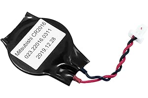 Gintai Pile CR2016 Bios CMOS Batterie pour Lenovo ThinkPad X1 Carbon 3rd Gen/ 4th Gen, X1 Yoga 1st Gen/ 2nd Gen / 3rd Gen,X1 Extreme Gen 4 / Gen 5, X1 Tablet 2nd Gen Pile RTC PC Portable