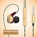 Produktbild fanbiya Sport D3 HiFi-Stereo-Bass Sport Kopfhörer geräuschisolierend, MP3 MP4 Player Musik Headset mit Mikrofon Hände frei Micro in-Ear Ohrhörer