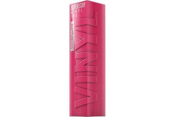 Maybelline New York - Rouge à Lèvres Liquide - Encre Effet Vinyl Brillant - Longue Tenue - Couleur Intense Ultra-Glossy - Sans Transfert - SuperStay Vinyl Ink - Teinte : Coy (20)
