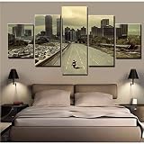 ❤❤ Imagen de Giclee Modern Canvas Print de alta definición, foto impresa en Canvas de alta calidad。 Esto crea un efecto 5D envolvente y hace que la obra impresa se vea genial.