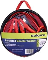 Sakura SS3625 - Cavi batteria isolati, 200 A, lunghezza 3 m