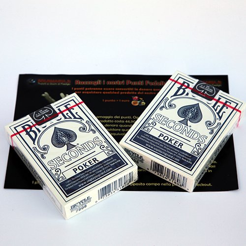 Preisvergleich Produktbild 2 Bicycle - Regular Poker - Seconds - Blue - Zaubertricks und Magie