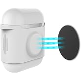 McStorey AirPods 1&ndash;2&ndash;3 ve AirPods Pro 1&ndash;2 Uyumlu Manyetik Silikon Kılıf &ndash; Masa ve Yatak Başı Sabitleme, Esnek İnce Tasarım, 3