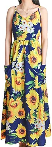 DSUK 1943 Sundresses for Women Casual Beach,DSUK Ladies V Neck Spaghetti Strap Hollow Out Tank Summer Dresses Women Fashion Stretchy Street Style Homecoming Cocktail Dresses Navy M