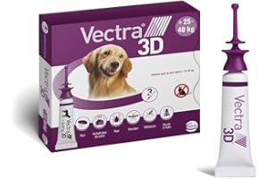 Vectra 3D Drip Solution for Dogs > 25-40 kg - 3 Pipettes