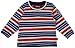Kanz Baby Boys T-Shirt 1/1 Arm T-Shirt Crew Neck Long Sleeve Shirt, Multicoloured (y/d Stripe Multicolored 0001), 0-3 Months (Manufacturer size: 62)