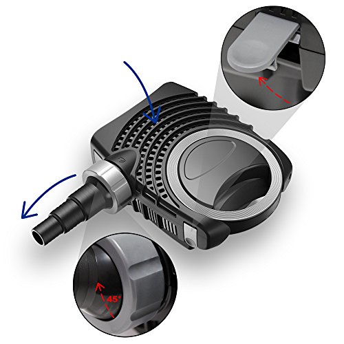 SunSun NEO-280B SuperECO Teichpumpe Filterpumpe 3000l/h 10W - 3