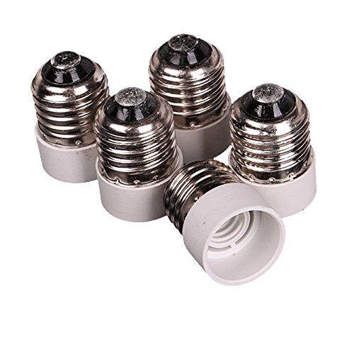 Preisvergleich Produktbild Westeng Glühbirnenadapter, E27 auf E14, 5 Stück