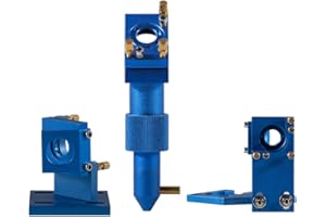 Cloudray CO2 Laser Head CO2 Ensemble de têtes laser avec supports de miroir D12 FL50.8 Accessoires pour têtes laser CO2 pour 2030 4060 K40 graveur laser Cutter gravure machine de découpe