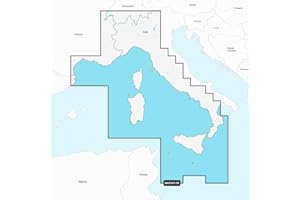 Navionics NAEU012R-MAR MEDITERRÁNEO, CEN. Y OESTE EU012R-REGULAR, NN-815 Other, Multicolor, One Size