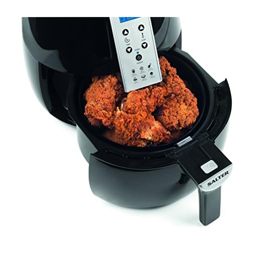 Salter EK2559IT Friggitrice ad Aria 1500 W, Controlli Touch, 4.5 Litri