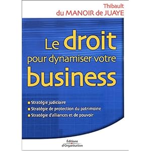 Le droit pour dynamiser votre business: Strategie judiciaire, strategie de protection du patrimoine, statégie d'alliances et de pouvoir
