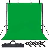 Greenbox Background Stand 2x3 Meters Greenbox Green Background Curtain (2x3m)
