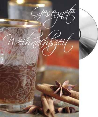 Preisvergleich Produktbild Gesegnete Weihnachtszeit CD-Card (Motiv Teeglas)