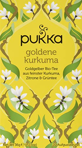 Pukka Bio-Tee Goldene Kurkuma 80 Teebeutel, 4er Pack (4 x 20 beutel)