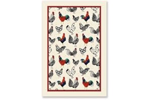 Ulster Weaver Rooster Linen Tea Towel