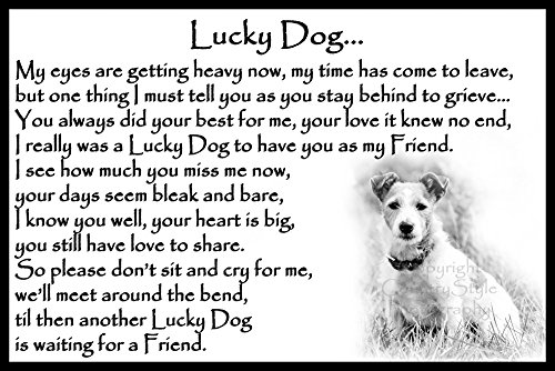 Jack-Russell-Terrier-Dog-bereavement-pet-memorial-Flexible-Fridge-Magnet-Lucky-Dog