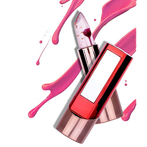 Weisy Jelly Flower Lippenstift Lippenpflege Temperaturanderung Wasserdichte lang anhaltende Feuchtigkeitscreme Lippenstift - 2