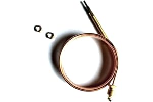 EARTH STAR Outdoor Patio Heater M6*0.75 Head Thread With M8X1,M9X1 End Connection Nuts Thermocouple (M9X1-900mm(Parameters Look Photo))