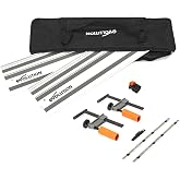 Evolution Power Tools ST1400-G2 Circular Saw Guide Rail | Universal for Most Brands Makita, Bosch, Festool | 1.4m (2 x 700mm)