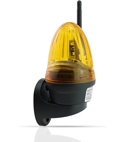 Feu clignotant pour porte et portail