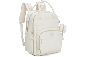 BabbleRoo Sac à Dos à Langer avec Matelas à Langer pour Bébé – Grande Capacité Sac à Couches Multifonction Imperméable Sac de Voyage avec étui à sucette détachable, Unisexe