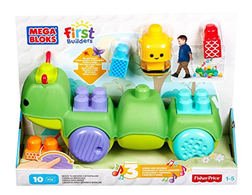 First Builders Mega Brands - Oruga Musical, 36 cm (CNG22)