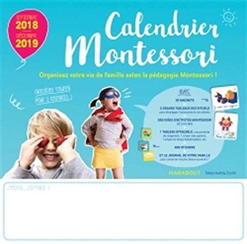 Calendrier Montessori 2018 - 2019 en ligne Calendrier Montessori 2018 - 2019 francais