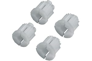 DEKAROX Set di 4 boccole di bloccaggio per parti interne da 1/2" e 3/8" con asse a denti multipli in rubinetti a due manici