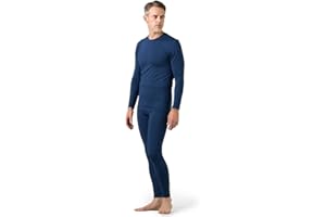 LAPASA Men's Fleece Lined Thermal Underwear Set, Light/Mid/Heavyweight Warm Long Sleeve Long Johns Top and Bottom, Base Layer Set M11/M57/M24