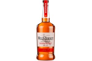 ‎WILD TURKEY Wild Turkey Kentucky Straight Bourbon Whiskey - charaktervoller Whiskey - ideal für Cocktails - 40,5% Vol. Alkohol - 1 x 0,7 l