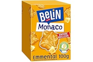 EPICERIE SALÉE BELIN - Crackers Monaco Emmental 100G - Lot De 3 - meilleure offre