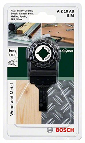Bosch DIY Tauchsägeblatt (Holz und Metall für Multifunktionswerkzeuge Starlock) (AIZ10 EC HCS) - 2
