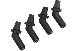 ‎KIMISS KIMISS Schiebedach-Wasserablaufschlauch-Anschluss, 4 Stück Schiebedach-Ablaufschlauch-Anschluss EEH500100 Gummi Schwarz Ersatz für Sport LR3 LR4