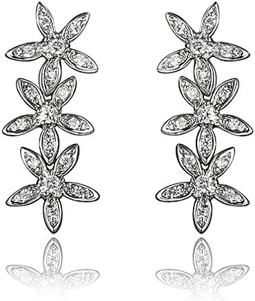 Designed for Love 18ct Earrings for Women,Birthday Gifts for Women Bridesmaid Girl's Presents