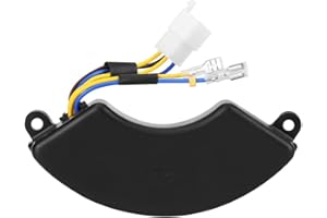 WALFRONT Regulador Automático de Voltaje AVR 450V 680VF Regulador de Voltaje AVR en Forma de para Generador de Gasolina de 6 Hilos y 6 Hilos 6.5KW-8.5KW